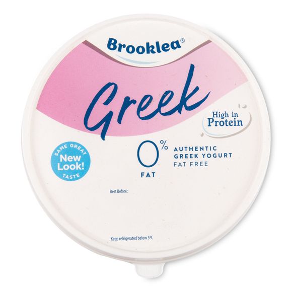 Brooklea 0% Fat Authentic Greek Yogurt 500g